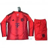 Maillot Bayern Munich Domicile Manches Longues Enfant 24-25