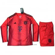 Maillot Bayern Munich Domicile Manches Longues Enfant 24-25