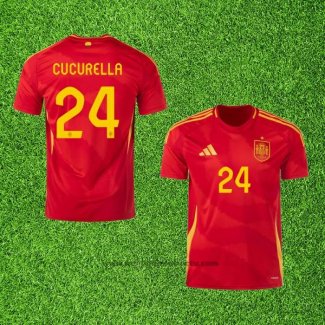 Maillot Espagne Joueur Cucurella Domicile 2024