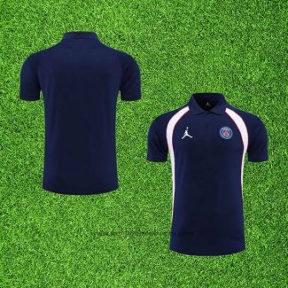 Maillot Polo Paris Saint-Germain Jordan 2022-2023 Bleu Marino