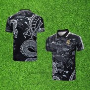 Maillot Polo Real Madrid Dragon 24-25 Noir