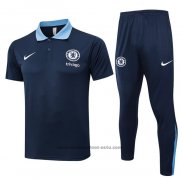 Conjunto Polo Chelsea 24-25 Bleu