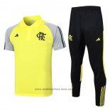 Conjunto Polo Flamengo 24-25 Jaune