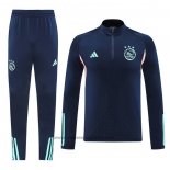 Ensemble Survetement Sweat Ajax 24-25 Bleu