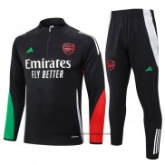 Ensemble Survetement Sweat Arsenal 24-25 Noir