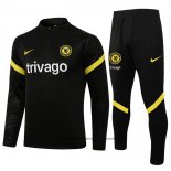 Ensemble Survetement Sweat Chelsea Enfant 2021-2022 Noir