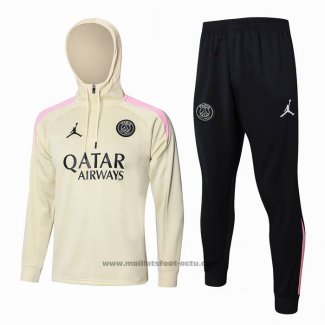 Ensemble Survetement Sweat Paris Saint-Germain 24-25 Jaune