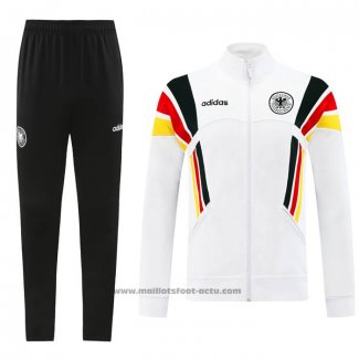 Ensemble Survetement Veste Allemagne 24-25 Blanc