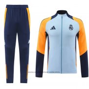 Ensemble Survetement Veste Real Madrid 24-25 Gris