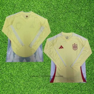 Maillot Espagne Exterieur Manches Longues 2024