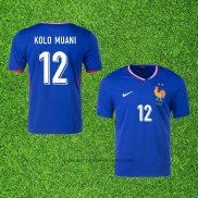 Maillot France Joueur Kolo Muani Domicile 2024