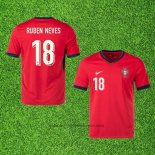 Maillot Portugal Joueur Ruben Neves Domicile 2024