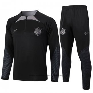 Ensemble Survetement Sweat Corinthians 24-25 Noir