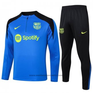 Ensemble Survetement Sweat FC Barcelone 24-25 Bleu