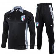 Ensemble Survetement Sweat Italie 24-25 Noir