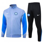 Ensemble Survetement Veste Inter Milan 24-25 Gris