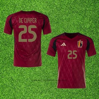 Maillot Belgique Joueur de Cuyper Domicile 2024