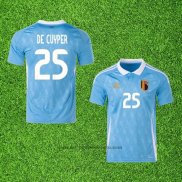 Maillot Belgique Joueur de Cuyper Exterieur 2024