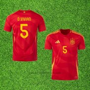 Maillot Espagne Joueur D.vivian Domicile 2024