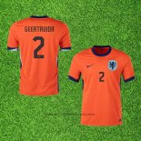 Maillot Pays-bas Joueur Geertruida Domicile 24-25