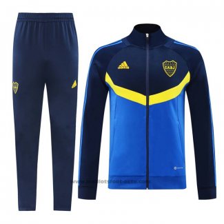 Ensemble Survetement Veste Boca Juniors 24-25 Bleu