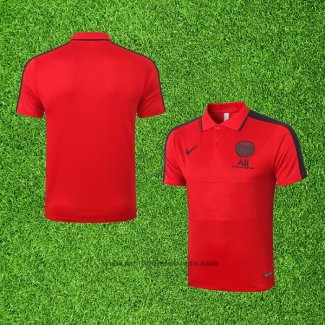 Maillot Polo Paris Saint-Germain 2020-2021 Rouge