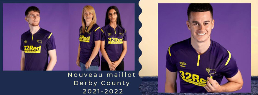 maillot Derby County 21-22