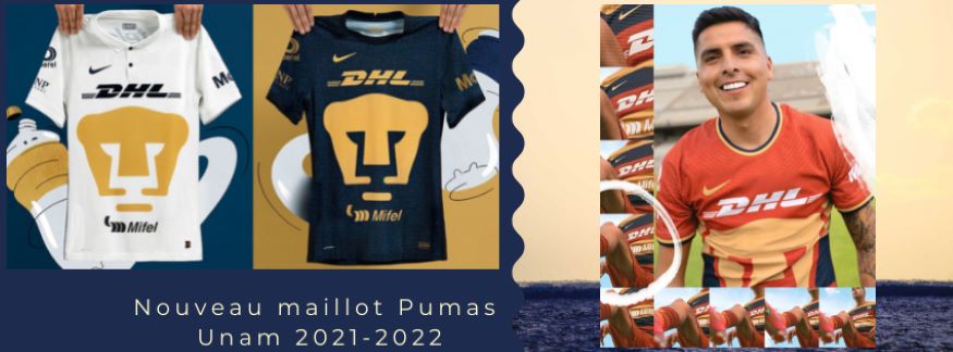 maillot Pumas Unam 21-22