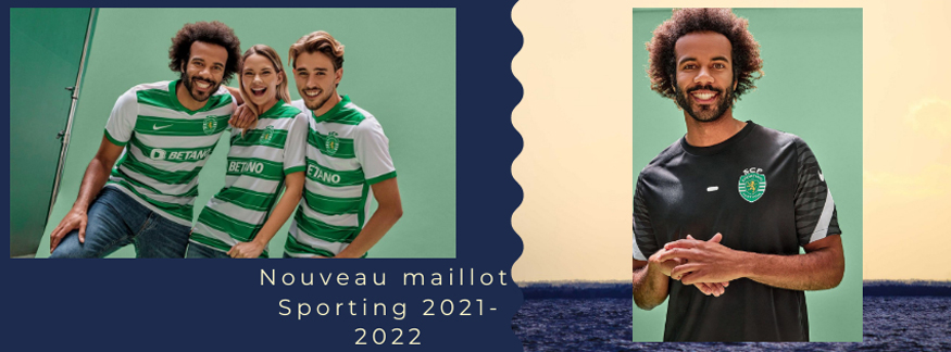 maillot Sporting 21-22
